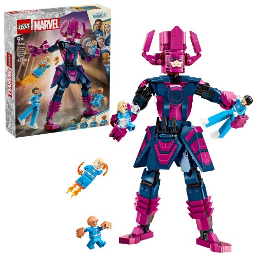 LEGO MARVEL 76316 Figurka Fantastycznej Czwórki kontra Galactus