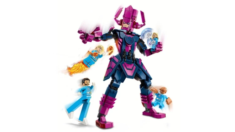 LEGO MARVEL 76316 Figurka Fantastycznej Czwórki kontra Galactus