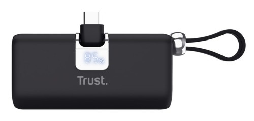 Kieszonkowy powerbank TRUST Pacto 5000 mAh czarny