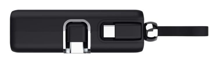 Kieszonkowy powerbank TRUST Pacto 5000 mAh czarny