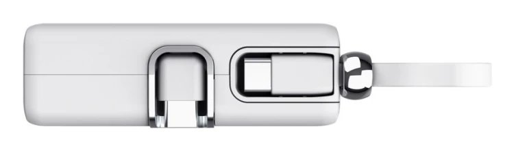 Kieszonkowy powerbank TRUST Pacto 5000 mAh biały