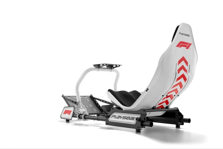 Fotel dla gracza Playseat Formula Instinct - F1 Edition Uniwersalny obite siedzisko Czarny, Biały