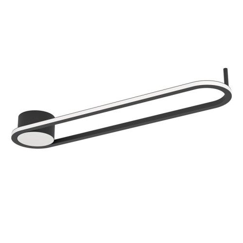 Lampa sufitowa LUMINAIRE CEILING LED-CCT 902151 24W BLACK