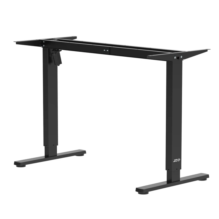 ERGO OFFICE BIURKO ELEKTRYCZNE REGULACJA MAX WYS. 1160MM, MAX - 80 KG, BEZ BLATU DO PRACY STOJĄCO SIEDZĄCEJ, CZARNE ER-400 B