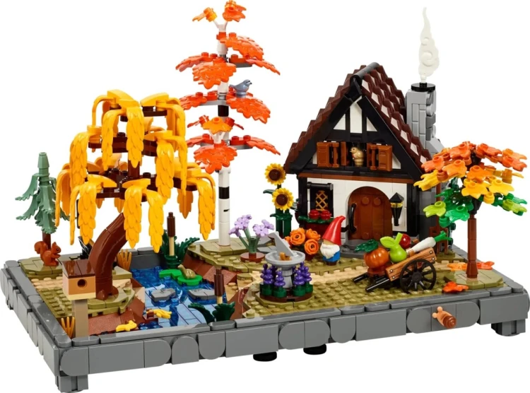 LEGO ICONS 11372 Jesienny ogród z chatką