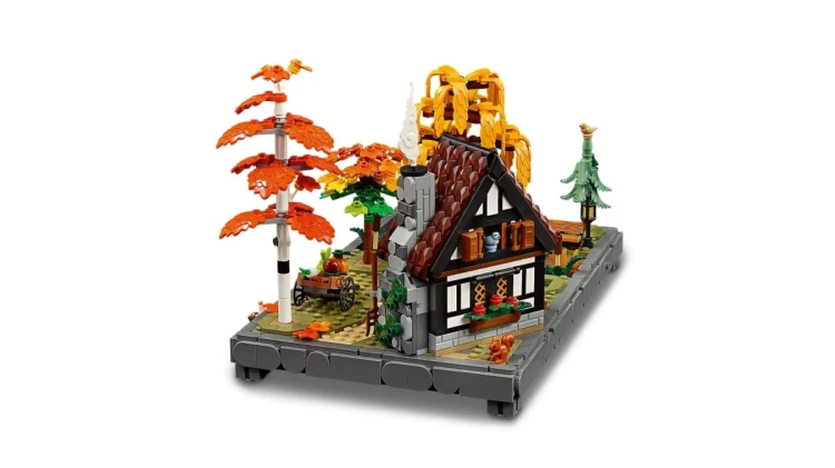 LEGO ICONS 11372 Jesienny ogród z chatką