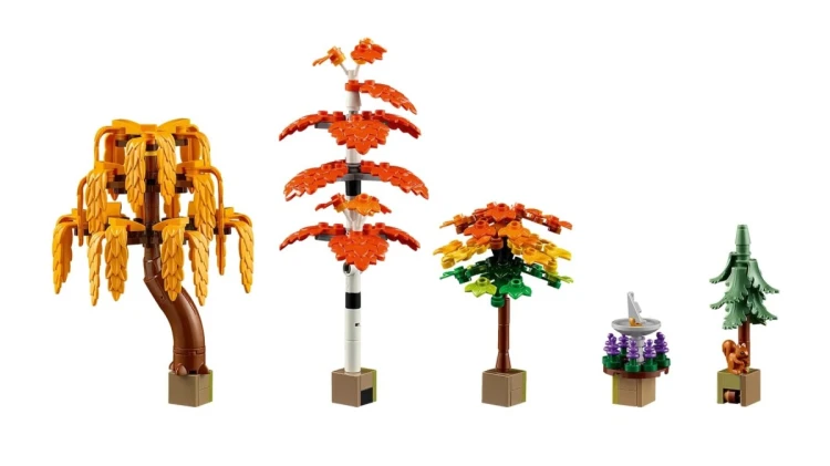 LEGO ICONS 11372 Jesienny ogród z chatką