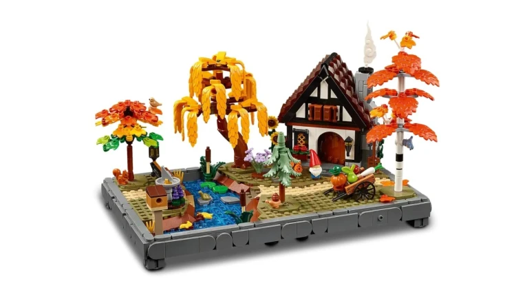 LEGO ICONS 11372 Jesienny ogród z chatką