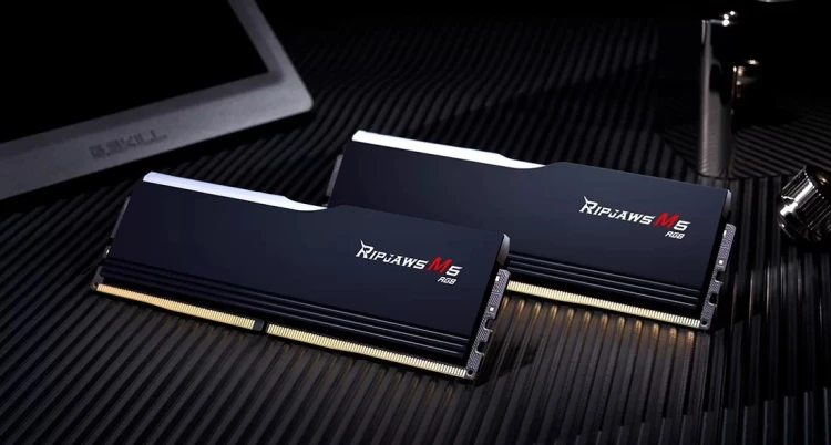 G.Skill Ripjaws M5 RGB F5-6000J2836G16GX2-RM5RK moduł pamięci 32 GB 2 x 16 GB DDR5 4800 MT/s 288-pin DIMM