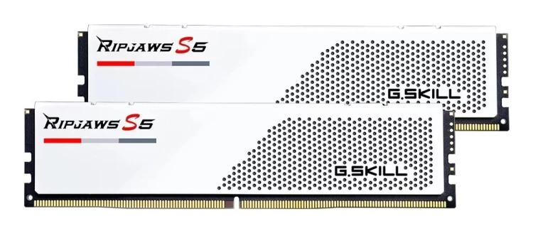 G.Skill Ripjaws S5 F5-5200J4040A24GX2-RS5W moduł pamięci 48 GB 2 x 24 GB DDR5 4800 MT/s 288-pin DIMM