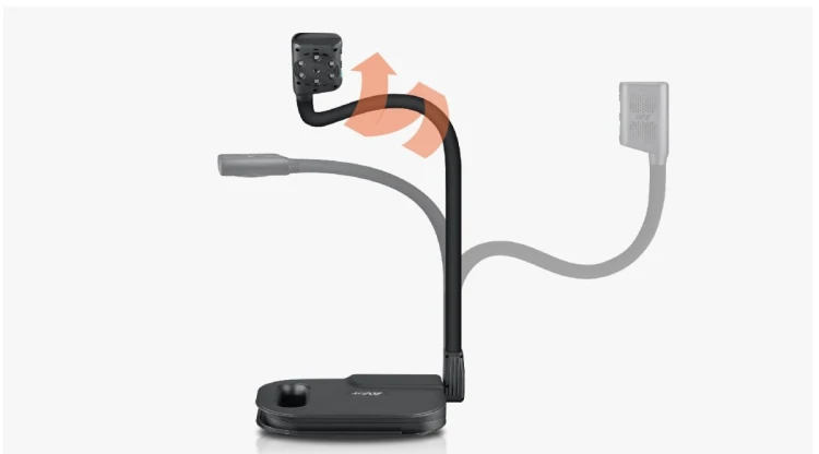 AVer U50+ aparat do dokumentów Czarny 25,4 / 3,2 mm (1 / 3.2") CMOS USB 2.0