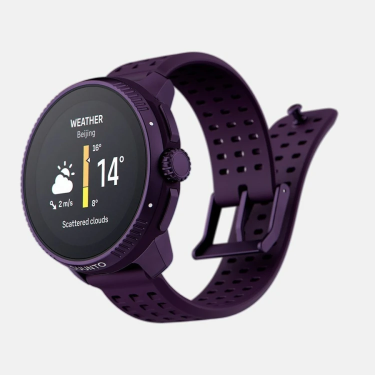 Suunto Race 3,63 cm (1.43") AMOLED 49 mm Cyfrowy 466 x 466 px Ekran dotykowy Fioletowy GPS