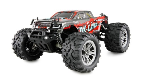 Amewi M-Land Monster Truck 48km/h 4WD 1 16 RTR czerwony (22622)