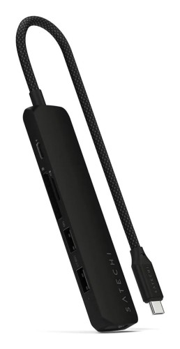 Satechi ST-P6SK huby i koncentratory USB Type-C 10000 Mbit/s Czarny