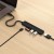 Satechi ST-P6SK huby i koncentratory USB Type-C 10000 Mbit/s Czarny