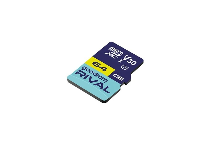 GOODRAM microSDXC 64GB V30 UHS I U3 RIVAL + adapter