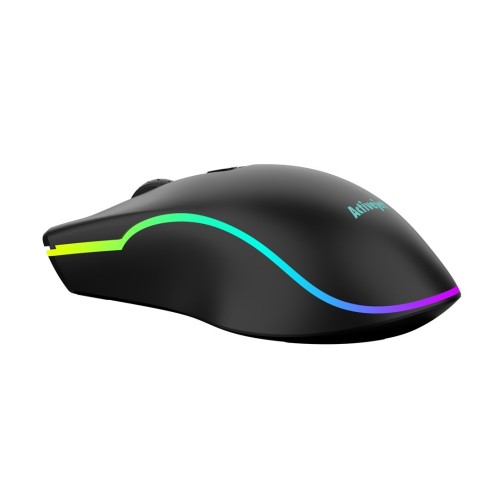 Activejet mysz Podgrzewana AMY-W390 + Activejet podkładka pod mysz czarna żelowa za 1 zł