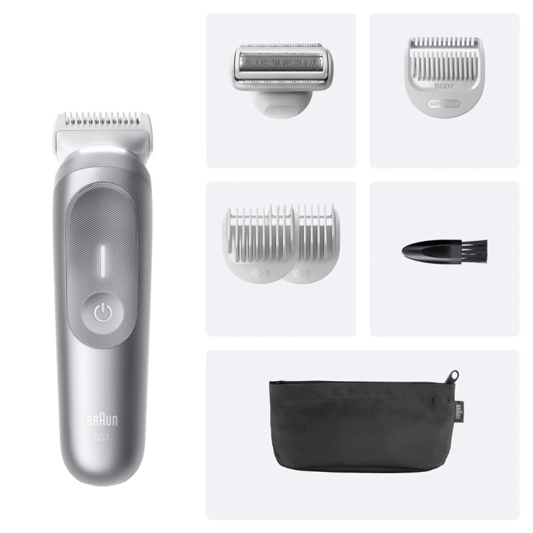 Braun Series 7 80789703 maszynka do włosów Szary