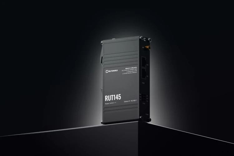 Teltonika RUT145 router bezprzewodowy Fast Ethernet Jedna częstotliwości (2,4 GHz) Czarny