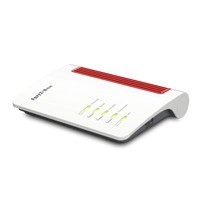 Box 7630 router bezprzewodowy 2.5 Gigabit Ethernet Dual-band (2.4 GHz/5 GHz) Biały, Czerwony