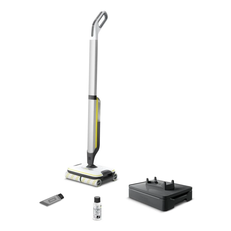 Kärcher FC 7 CORDLESS Electric broom Bateria Mokry Bez worka Czarny, Biały, Żółty 2,85 Ah