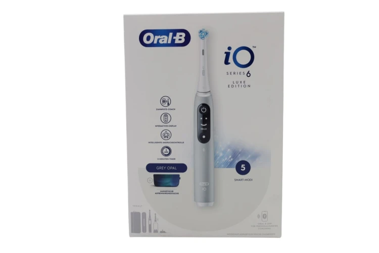 Szczoteczka elektryczna Oral-B iO Series 6 Grey Opal Luxe Edition