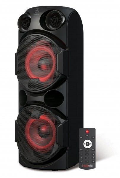 Rebeltec SoundBox 630 Przenośny głośnik Bluetooth stereo czarny, 70W RMS