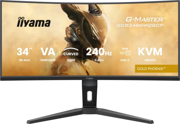 MONITOR IIYAMA LED 34” GCB3486WQSCP-B1 240Hz