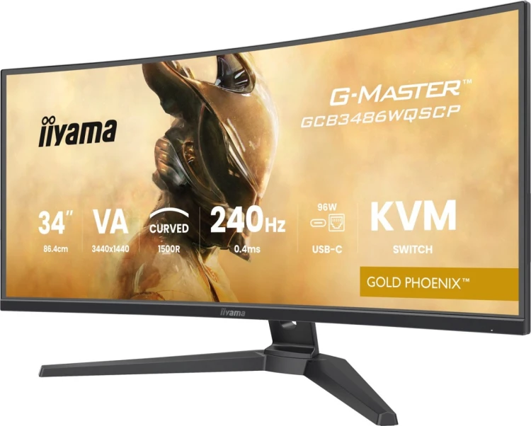 MONITOR IIYAMA LED 34” GCB3486WQSCP-B1 240Hz