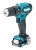 Makita HP333DSAW wkrętak zasilany/zakrętark udarowy 1700 RPM Czarny, Niebieski