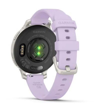 Garmin Lily 2 Active 38 mm Cyfrowy 240 x 201 px Ekran dotykowy Srebrny GPS