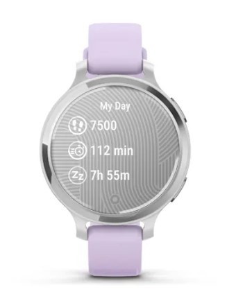 Garmin Lily 2 Active 38 mm Cyfrowy 240 x 201 px Ekran dotykowy Srebrny GPS