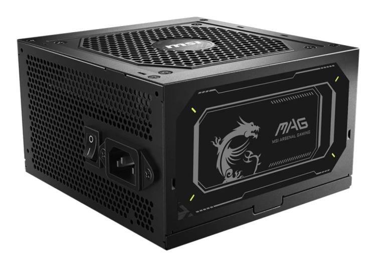 Zasilacz MSI MAG A850GL 850W PCIE5 II 80+ Gold ATX 3.1