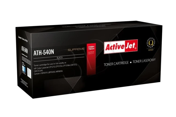 Activejet ATH-540N Toner (zamiennik HP 125A CB540A, Canon CRG-716B; Supreme; 2300 stron; czarny)