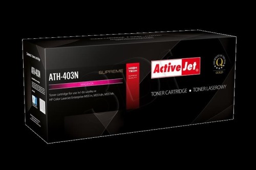 Activejet ATH-403N Toner (zamiennik HP 507A CE403A; Supreme; 6000 stron; czerwony)