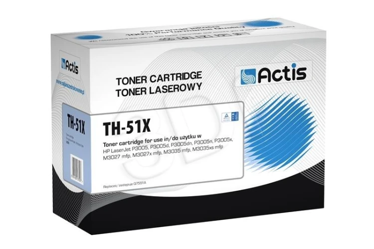 Actis TH-51X Toner (zamiennik HP 51X Q7551X; Standard; 13000 stron; czarny)