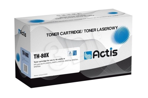 Actis TH-80X Toner (zamiennik HP 80X CF280X; Standard; 6900 stron; czarny)