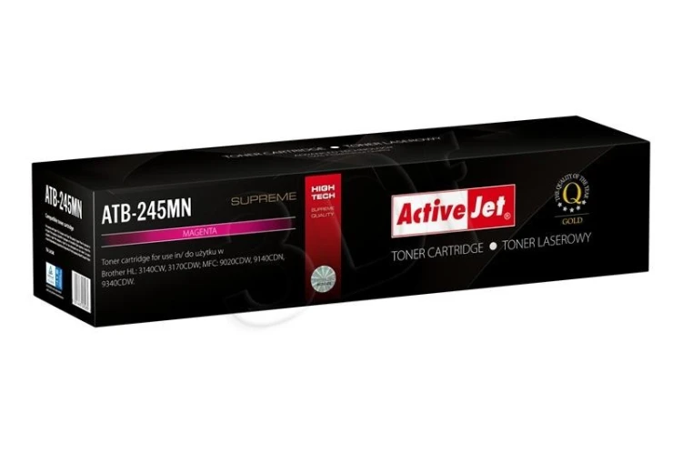 Activejet ATB-245MN Toner (zamiennik Brother TN-245M; Supreme; 2200 stron; czerwony)