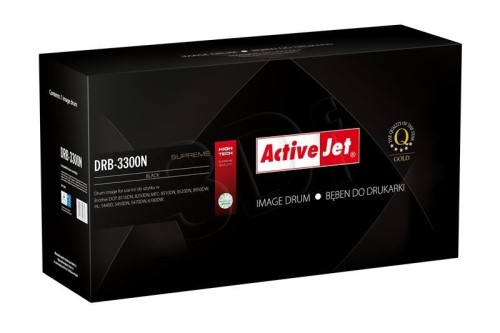 Activejet DRB-3300N Bęben (zamiennik Brother DR-3300; Supreme; 30 000 stron; czarny)