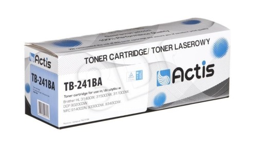 Actis TB-241BA Toner (zamiennik Brother TN-241BK; Standard; 2500 stron; czarny)