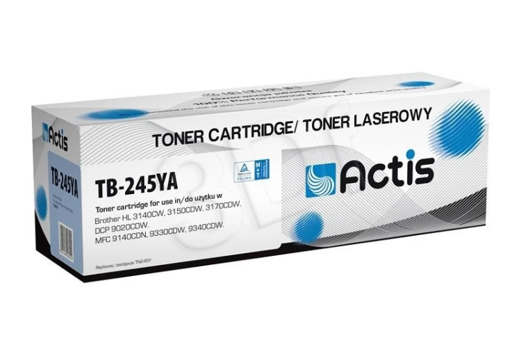 Actis TB-245YA Toner (zamiennik Brother TN-245Y; Standard; 2200 stron; żółty)