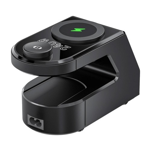 Budzik BLITZWOLF BW-FW10 z ładowarką 240W 2xUSB-A 4xUSB-C