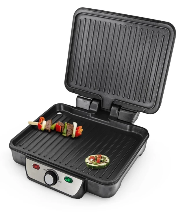Grill elektryczny Esperanza Provolone EKG007 (stołowy-zamknięty; 1800W; kolor inox)
