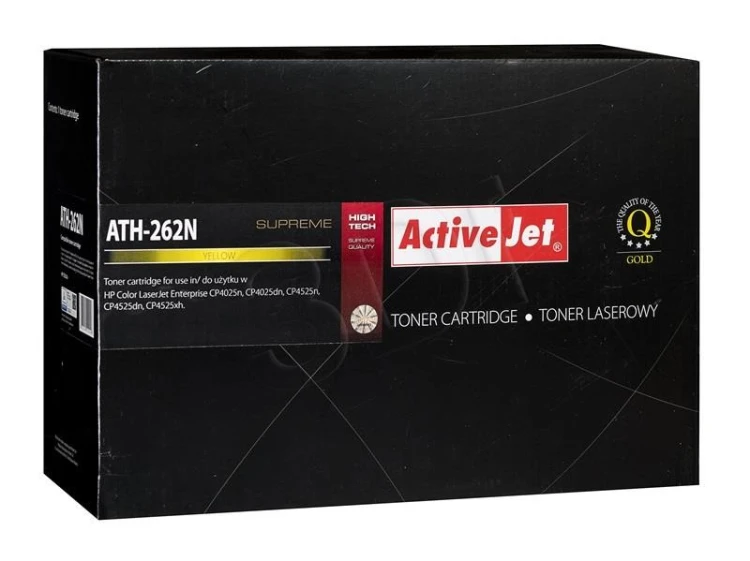 Activejet ATH-262N Toner (zamiennik HP 648A CE262A; Supreme; 11000 stron; żółty)