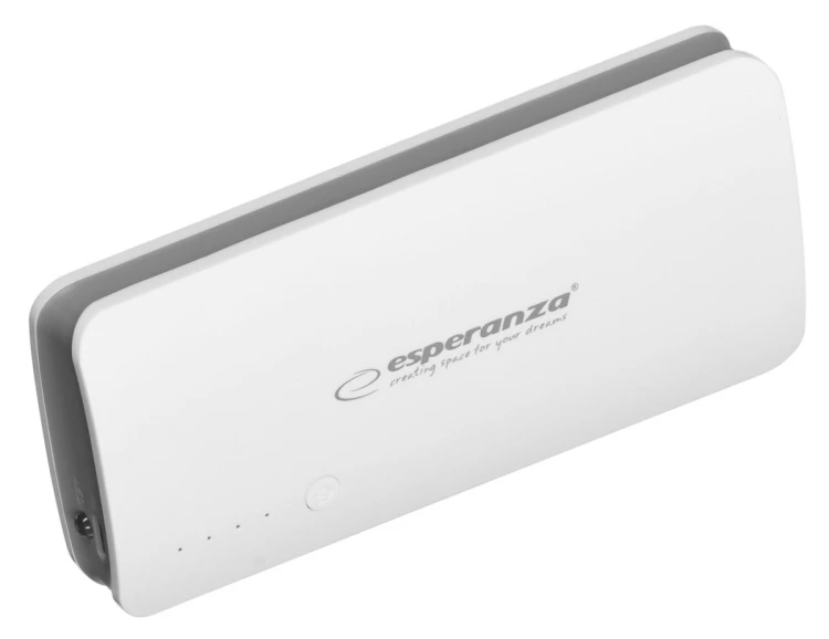 PowerBank Esperanza Radium EMP106WE (8000mAh; microUSB, USB 2.0; kolor biały)