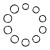 Zestaw rozmiarowy RingConn Gen 3 6-15 (czarny)