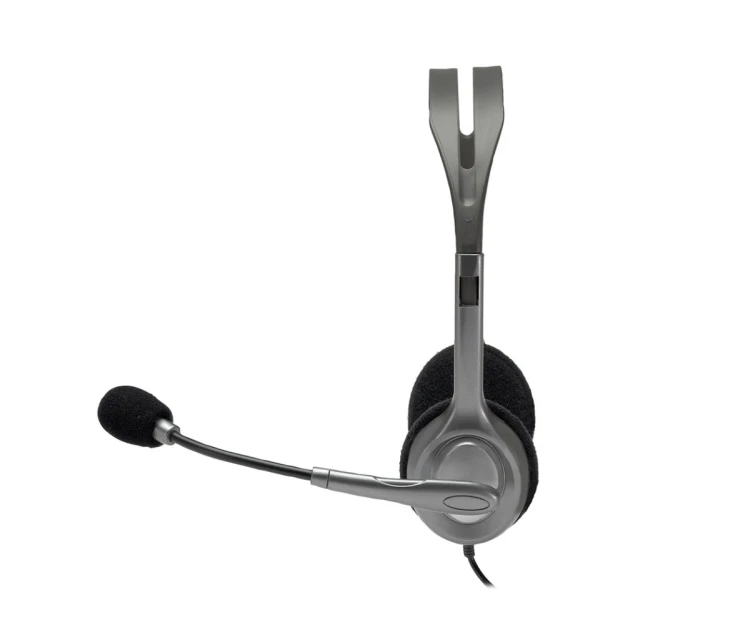 Słuchawki Logitech H110 981-000271 (kolor szary)
