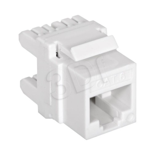 Q-LANTEC Moduł keystone RJ45 UTP kat.6
