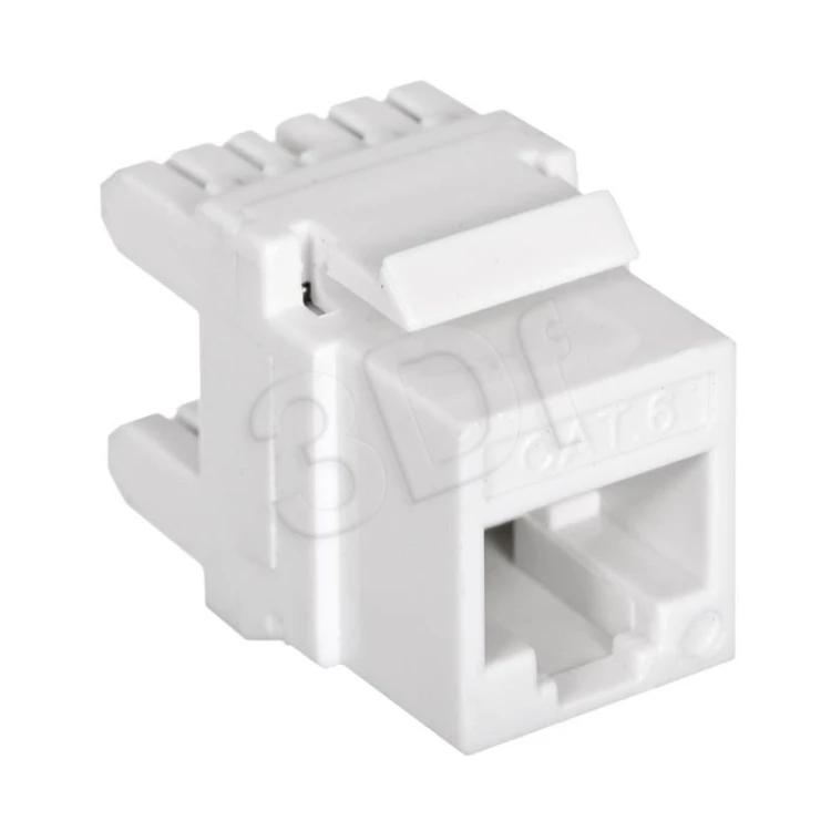 Q-LANTEC Moduł keystone RJ45 UTP kat.6