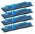 Zestaw pamięci G.SKILL RipjawsX F3-1600C9Q-32GXM (DDR3 DIMM; 4 x 8 GB; 1333 MHz; CL9)